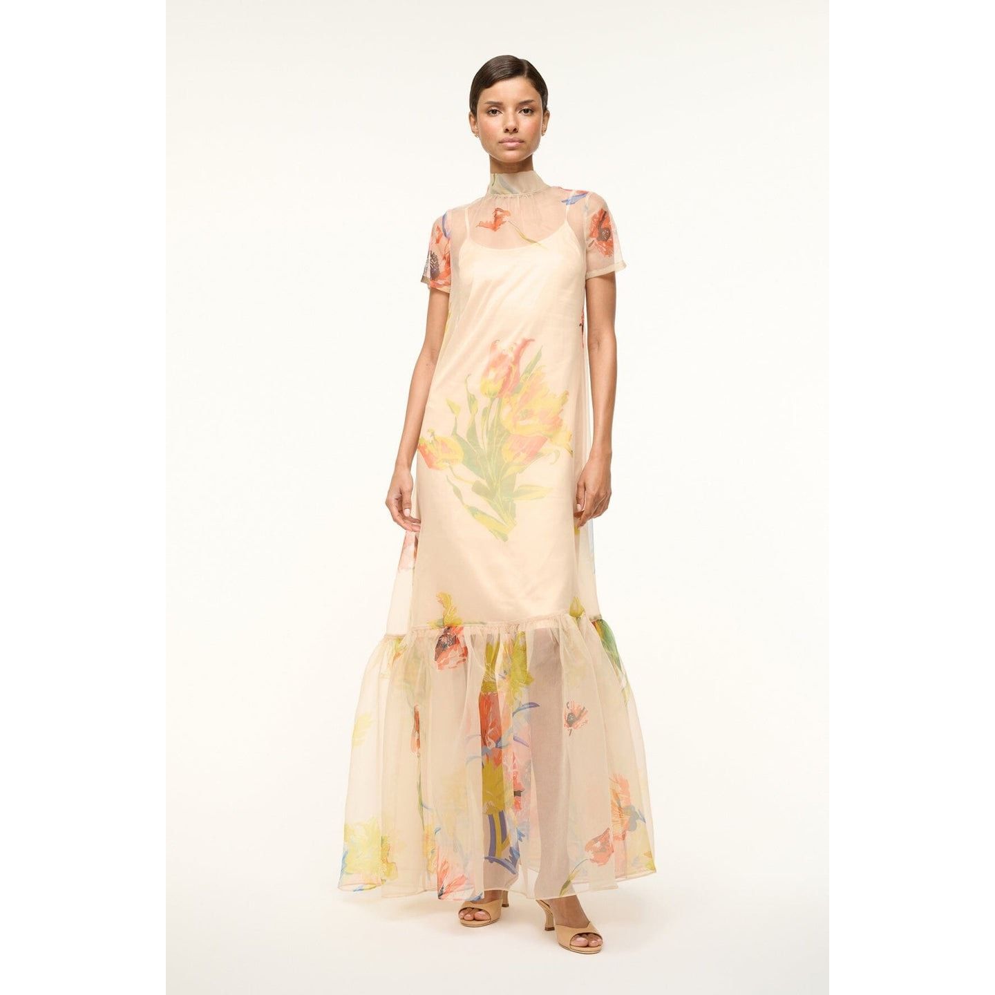 Staud Calluna Dress First Bloom Day Size Small $495